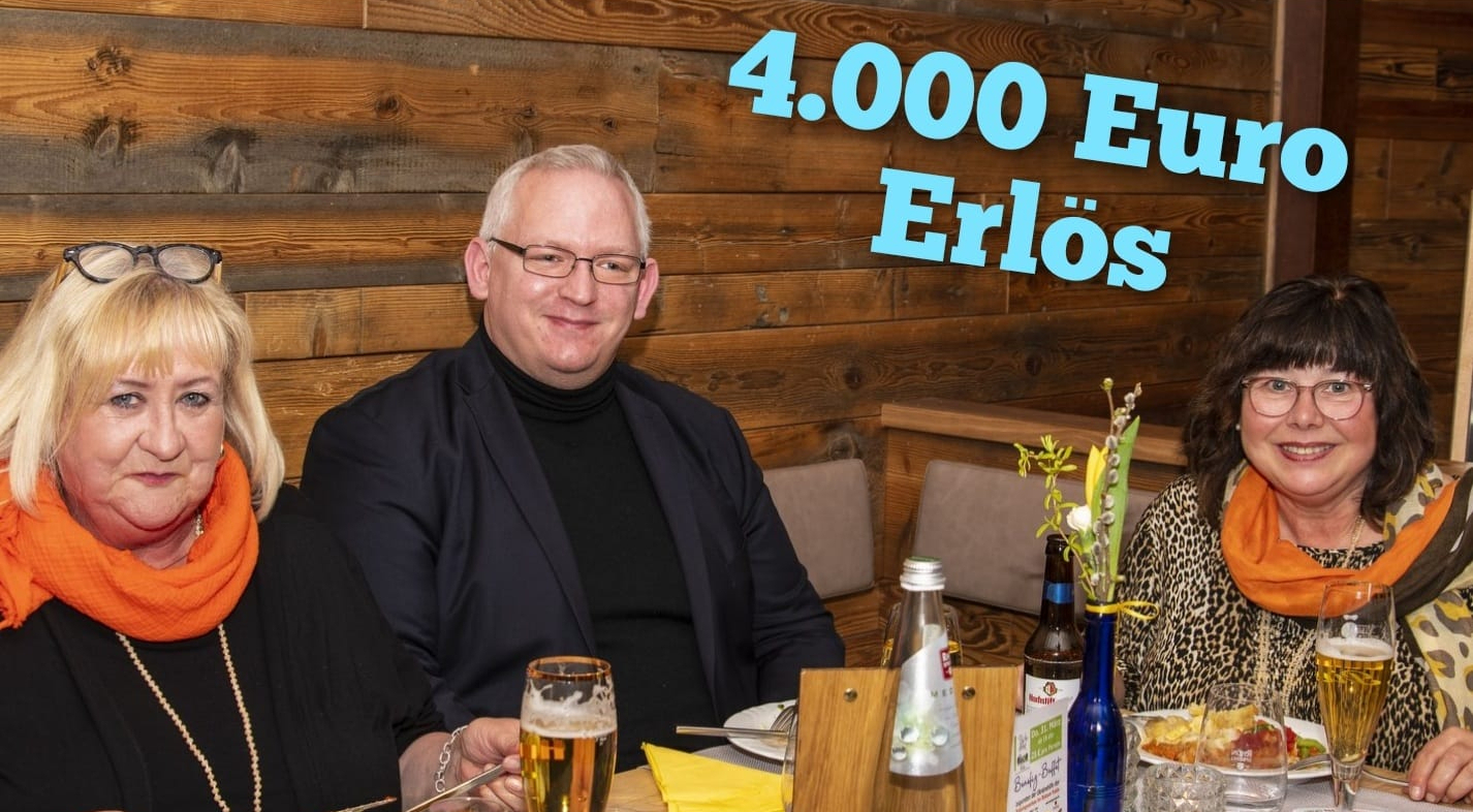 Benefiz-Buffet mit 100 Teilnehmern im ParkHotel Fulda zu Gunsten der Ukrainehilfe des Kolpingwerks im Bistum Fulda
