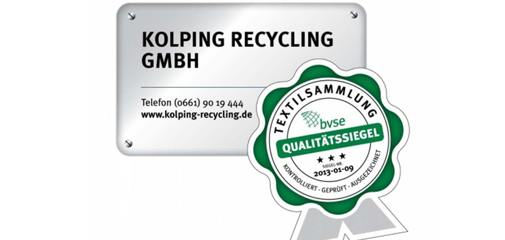 Kolping Recycling GmbH erneut ausgezeichnet